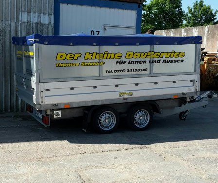 Ein Agados Atlas vom Trailerbuddy mit toller Firmenbeschriftung.