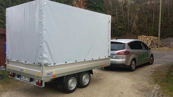 Herr Klatt holte seinen neuen VZ 32 ab.