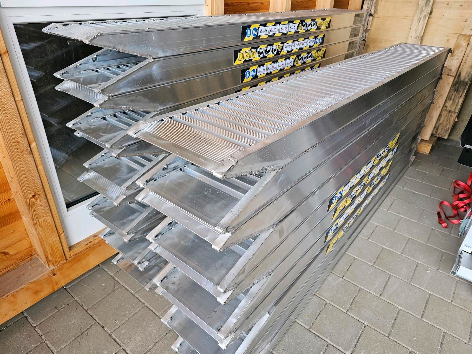 Alurampen Baggerrampen für sämtliche Hersteller alle Längen