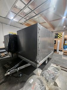 Agados VZ 32 Stahl 750 kg mit Plane