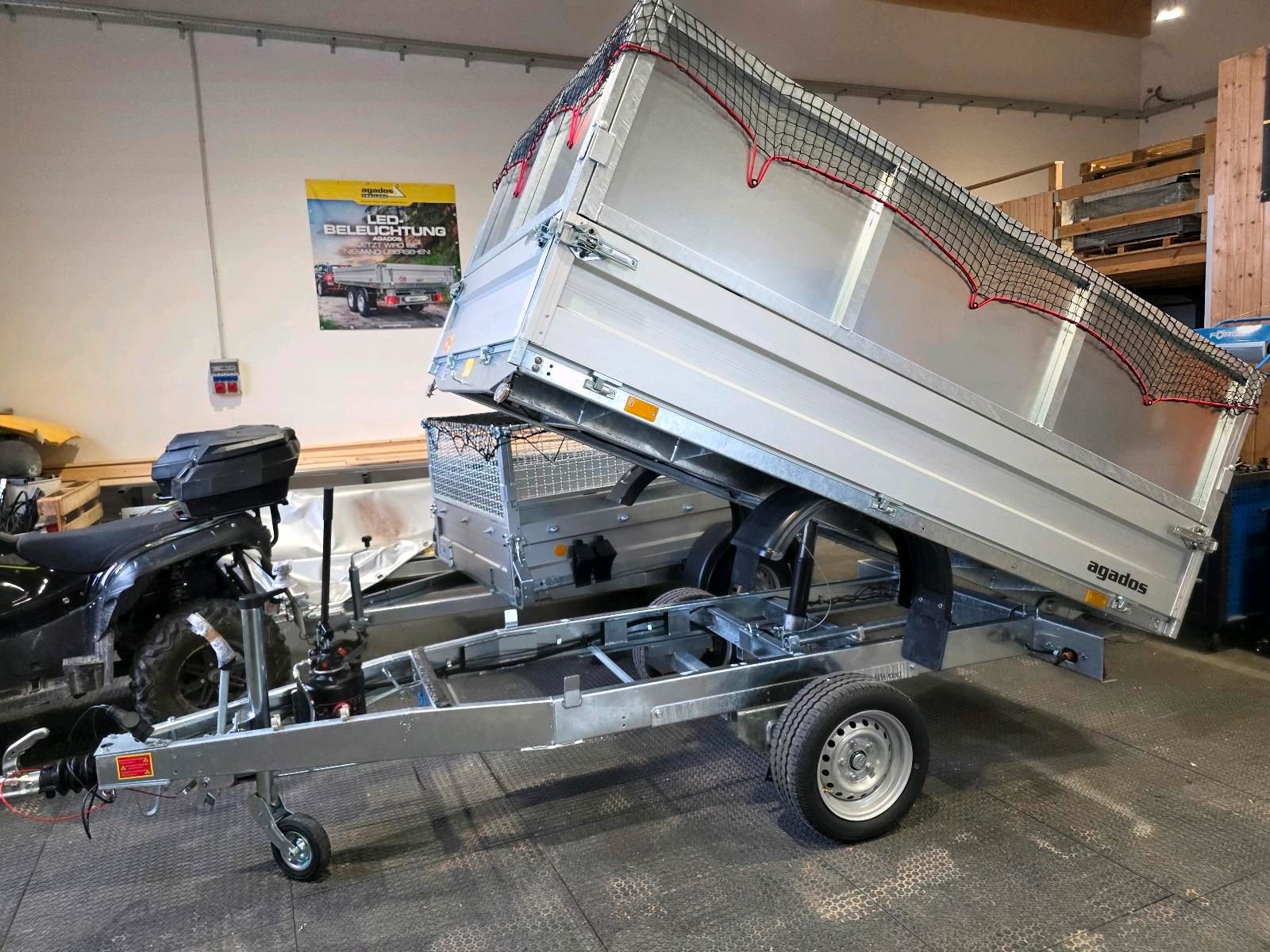 AGADOS DELTA 1500 kg mit Kombipumpe u.Aufsatz SOFORT