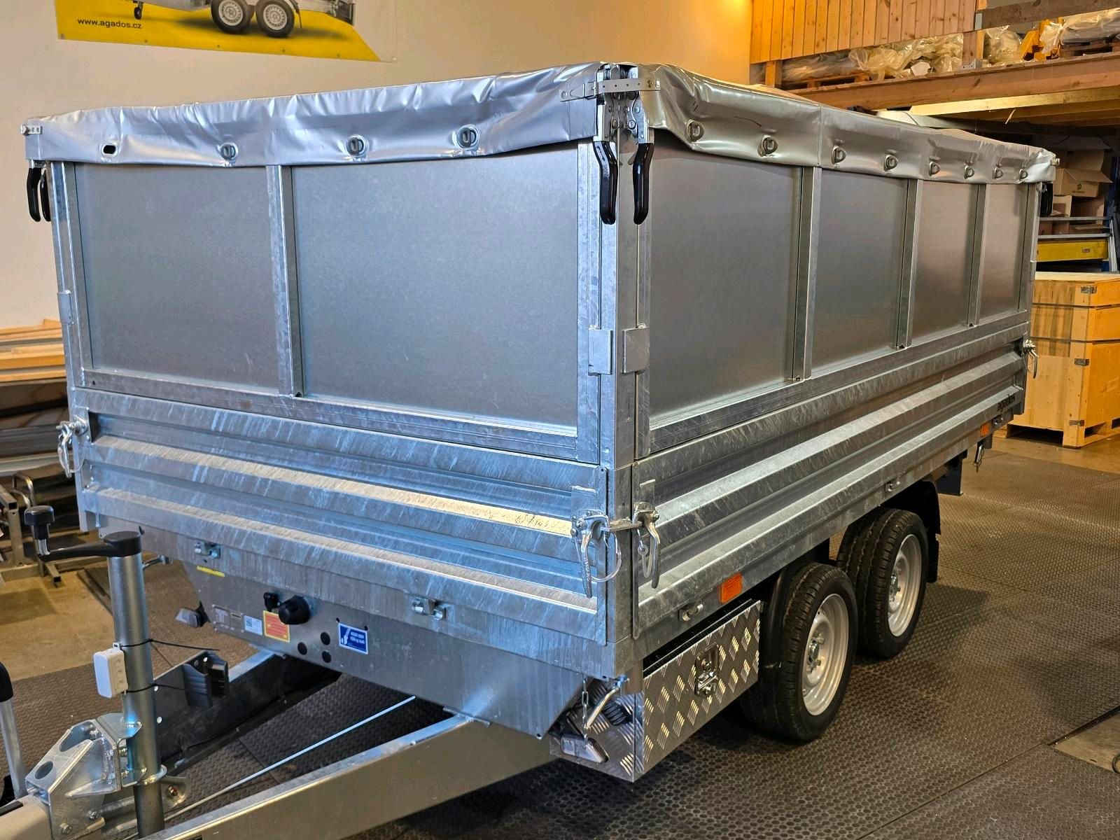 AGADOS Fuhrmannstahl Vollausstattung! 3500 KG AKTION